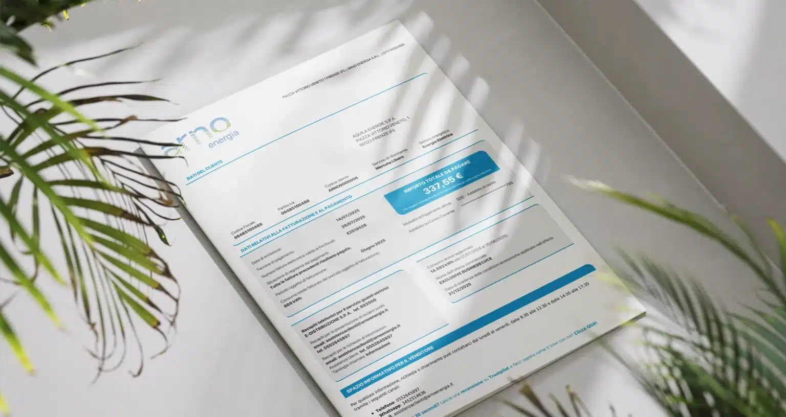 Arno energia nuova bolletta